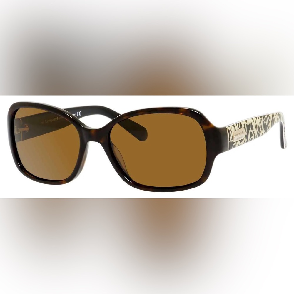Kate Spade Akira/P/S Tortoise Shell Sunglasses